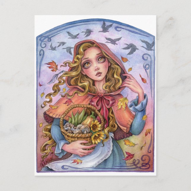 Carte Postale Dernière récolte (Devant)