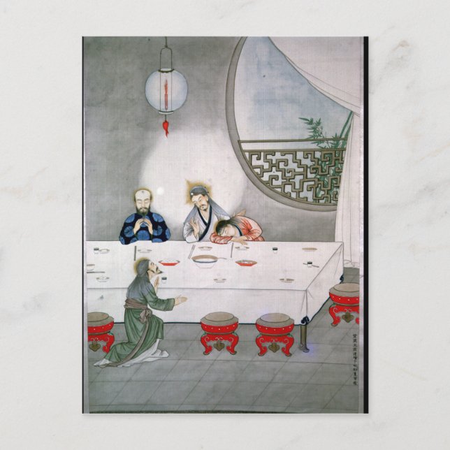 Carte Postale Dernière soupe (Devant)