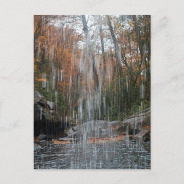 Carte Postale Derrière la cascade (Devant)