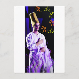 Carte Postale dervish soufi dans la mémoire