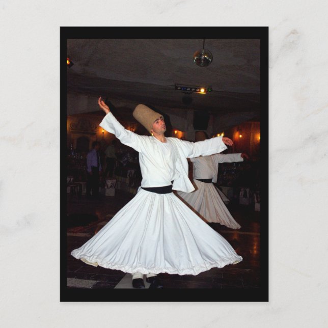 Carte Postale Derwish Danser (Devant)