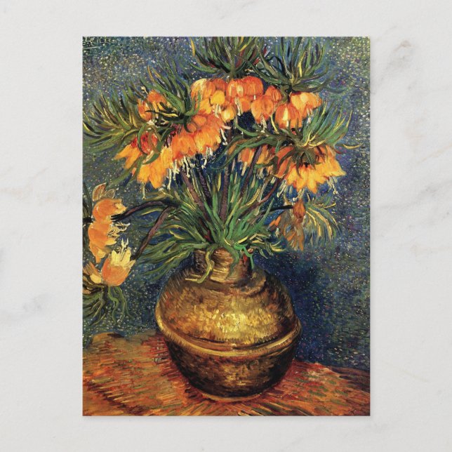 Carte Postale Des amis dans un vase en cuivre par Vincent van Go (Devant)