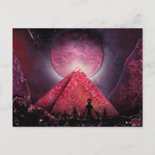 Carte postale des anciens Aliens