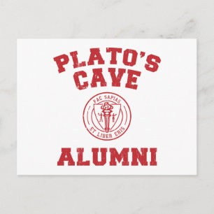 Carte postale des anciens de la grotte de Platon