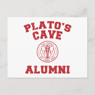 Carte postale des anciens de la grotte de Platon