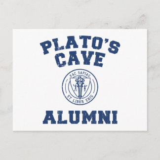 Carte postale des anciens de la grotte de Platon