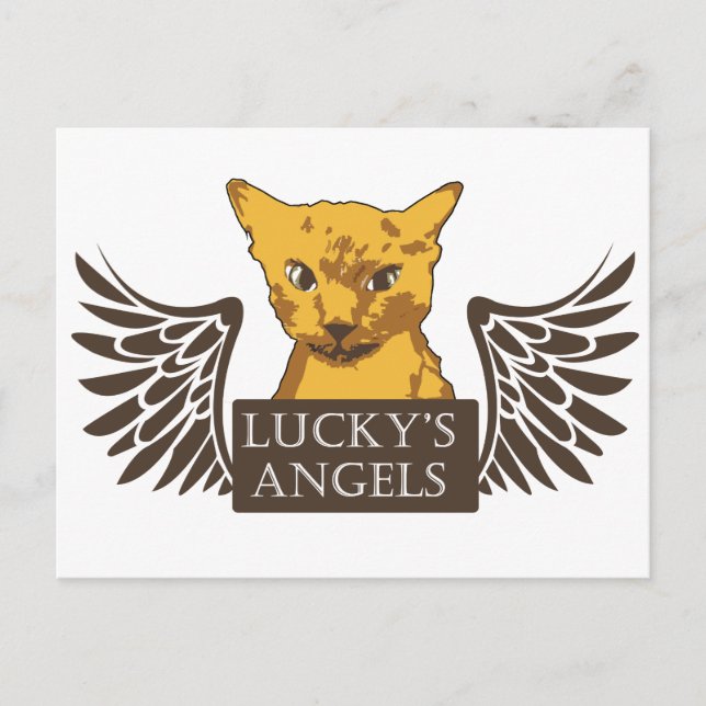 Carte postale des anges de Lucky (Devant)