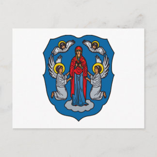 Carte postale des armoiries de Minsk