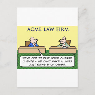 Carte Postale des avocats se poursuivent