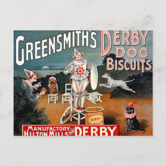 Carte postale des biscuits de chien de Greensmith