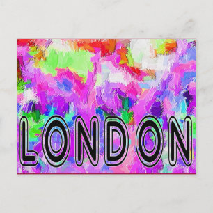 Carte postale des célébrations du carnaval de Lond