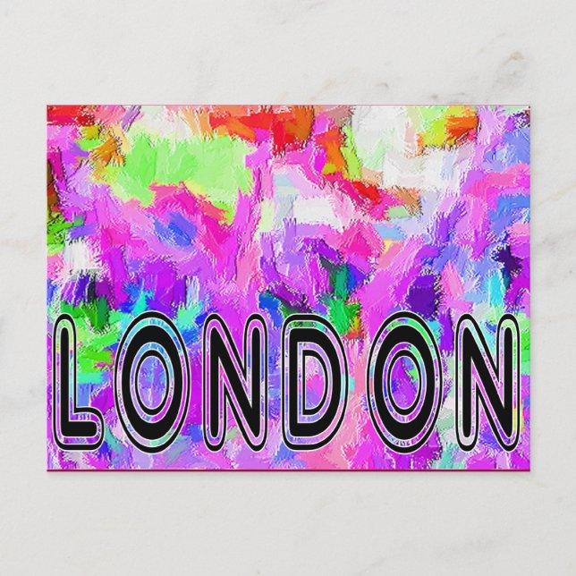 Carte postale des célébrations du carnaval de Lond (Devant)