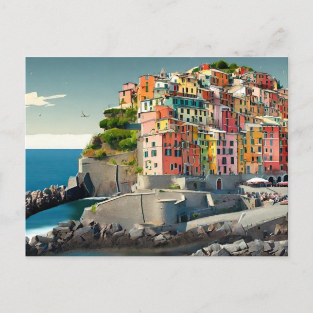 Carte postale des Cinque Terre (Devant)