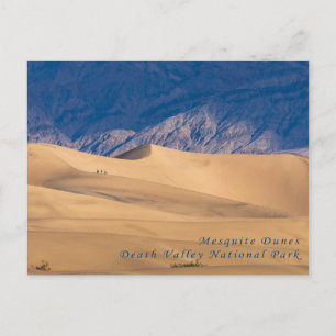 Carte postale des dunes de Mesquite Death Valley N
