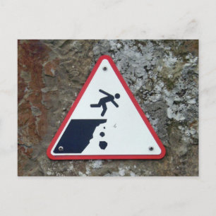 Carte postale des falaises de Moher Sign