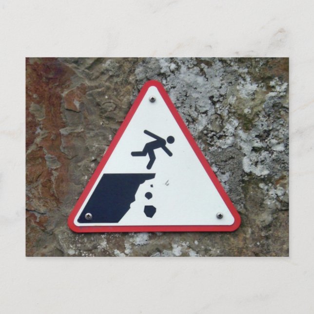 Carte postale des falaises de Moher Sign (Devant)