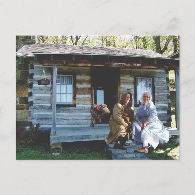 Carte postale des femmes pionnières du village de  (Devant)