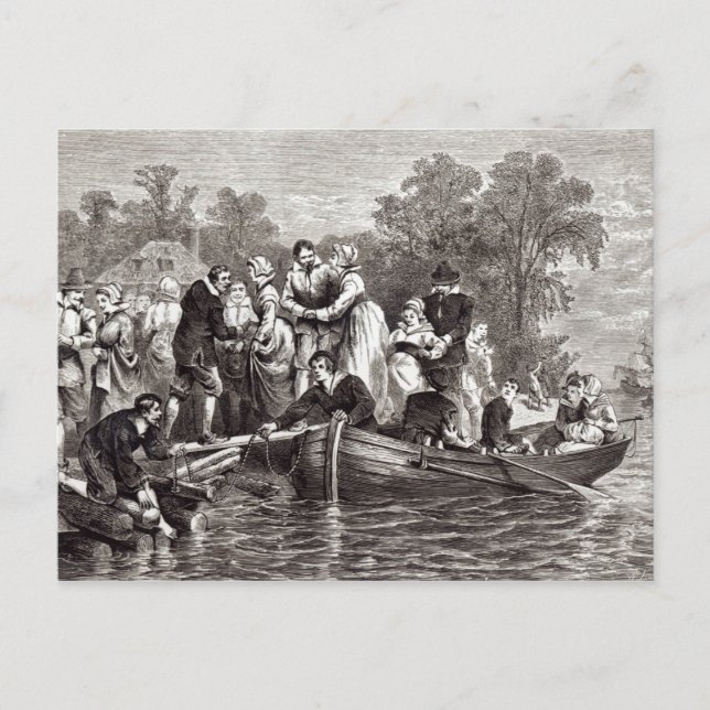 Carte Postale Des femmes pour les colons à Jamestown (Devant)