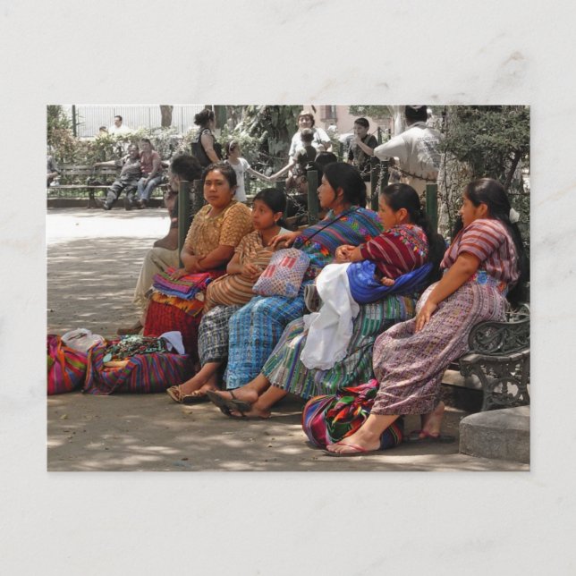 Carte postale des fournisseurs mayas (Devant)