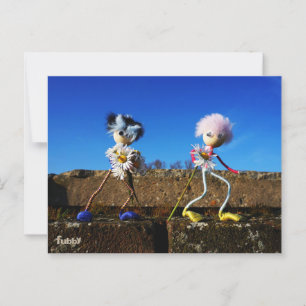 Carte Postale Des fubby qui sont des valentilles de l'autre.