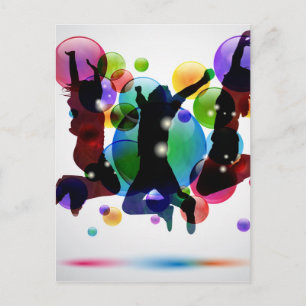 Carte Postale Des gens heureux