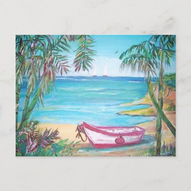 Carte postale des îles Fidji (Devant)