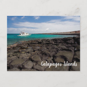 Carte postale des îles Galapagos