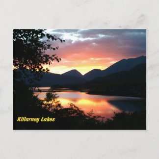 Carte postale des lacs Killarney