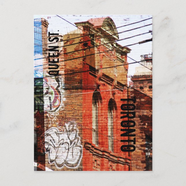 Carte postale des lignes électriques de la rue Que (Devant)