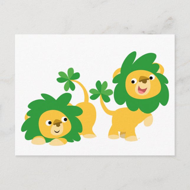 Carte postale des Lions de la Saint Patrick (Devant)