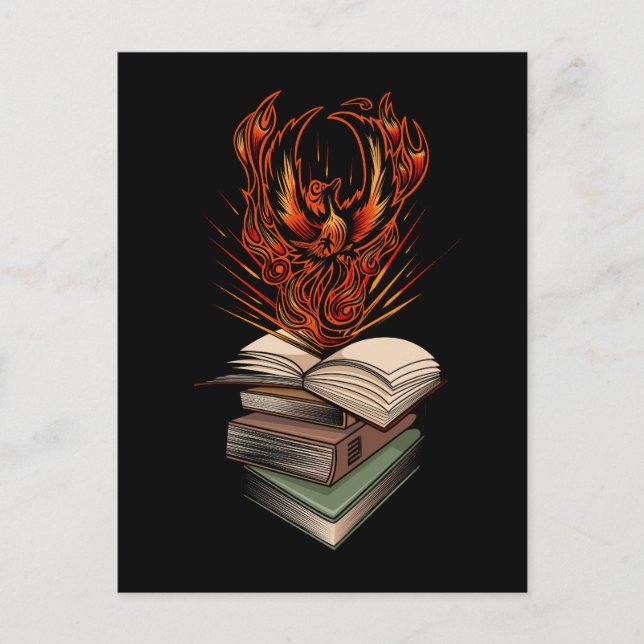 Carte Postale Des Livres (Devant)