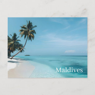 Carte postale des Maldives