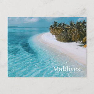 Carte postale des Maldives