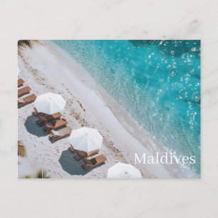 Carte postale des Maldives