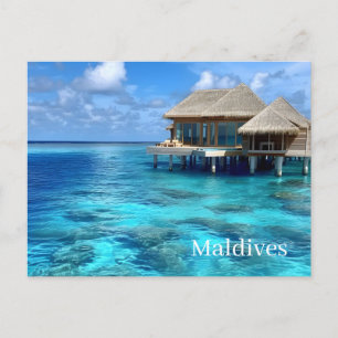 Carte postale des Maldives