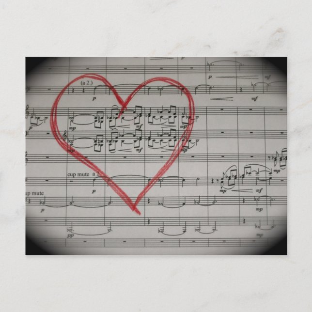 Carte postale des mélomanes (Devant)