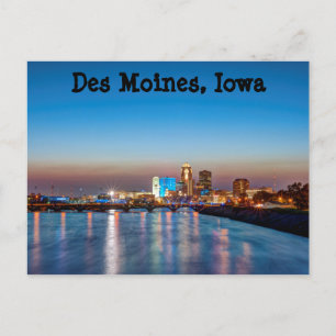 Carte Postale Des Moines
