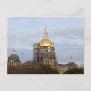 Carte Postale Des Moines, Iowa - Capitole