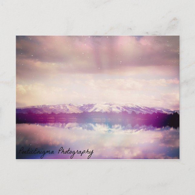 Carte postale des monts Idaho (Devant)