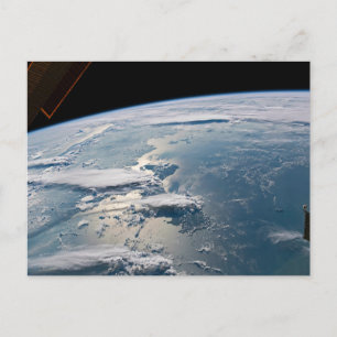 Carte Postale Des Nuages Autour De Sumatra, Indonésie.