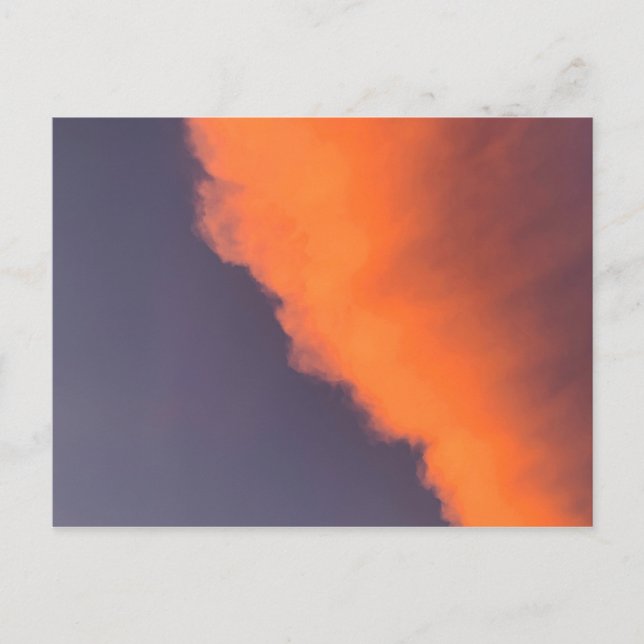 Carte Postale Des nuages magiques et rêvés dans des couleurs rêv (Devant)