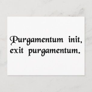 Carte Postale Des ordures, des ordures.