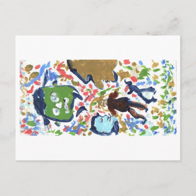 Carte postale des personnes bizarres (Devant)