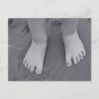 Carte postale des petits orteils
