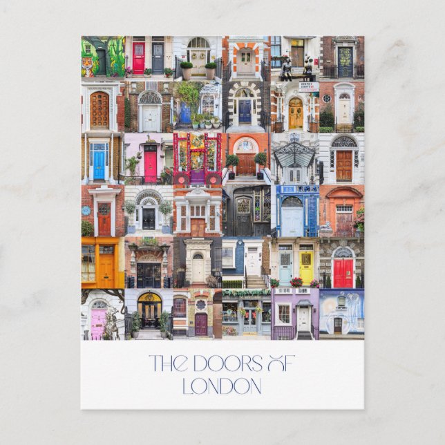 Carte postale des portes de Londres (Devant)