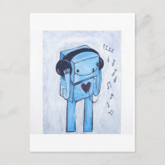 Carte Postale Des robots...