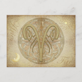 Carte postale des signes Zodiac