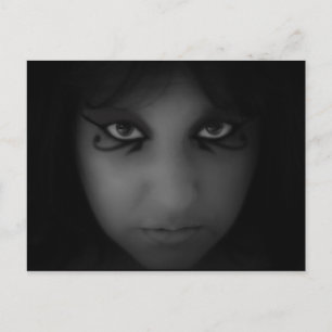 Carte postale des yeux égyptiens