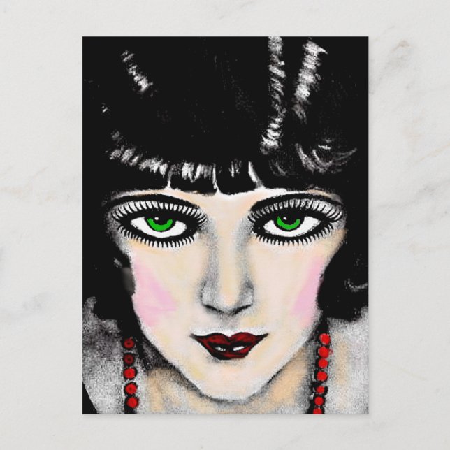 Carte Postale des yeux qui charment (Devant)