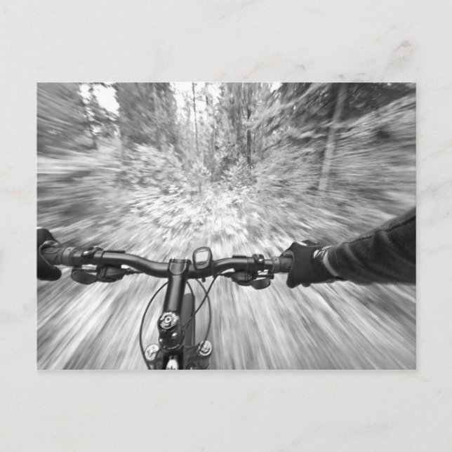 Carte Postale Descendre une section lisse de singletrack 2 (Devant)